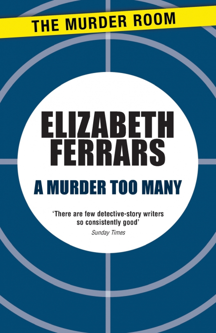 A Murder Too Many