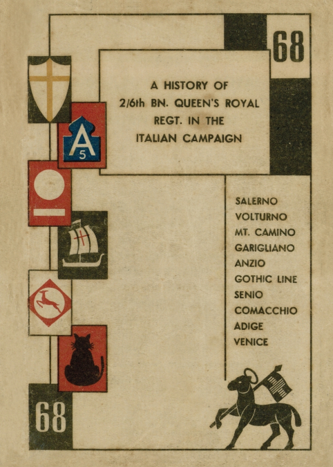 HISTORY OF 2/6TH BN. QUEEN’S ROYAL REGT. IN THE ITALIAN CAMPAIGN