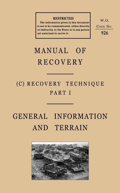 MANUAL OF RECOVERY 1944