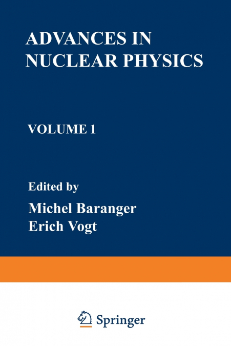 Advances in Nuclear Physics