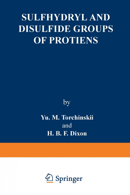 Sulfhydryl and Disulfide Groups of Proteins