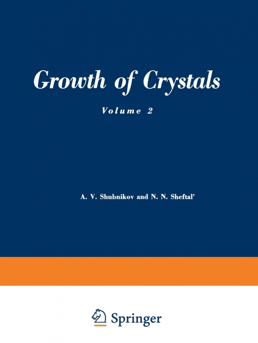 Growth of Crystals