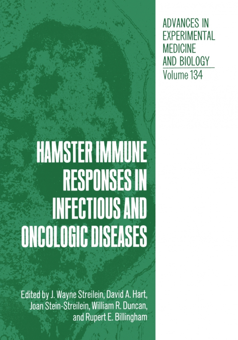 Hamster Immune Responses in Infectious and Oncologic Diseases