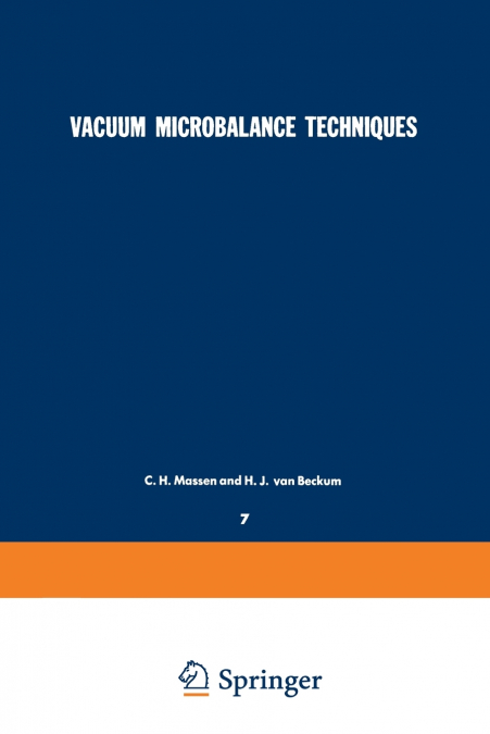 Vacuum Microbalance Techniques