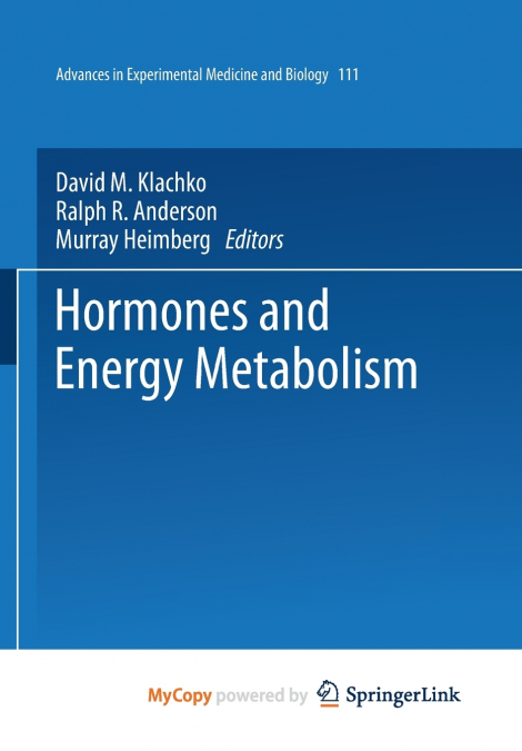Hormones and Energy Metabolism