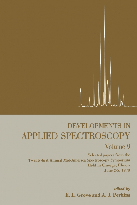 Developments in Applied Spectroscopy