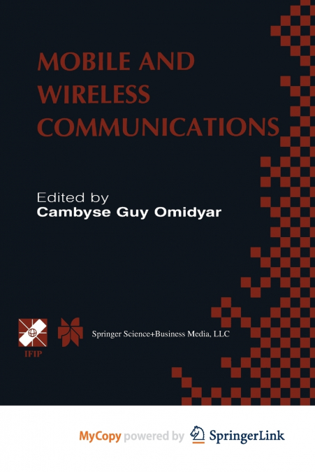 Mobile and Wireless Communications