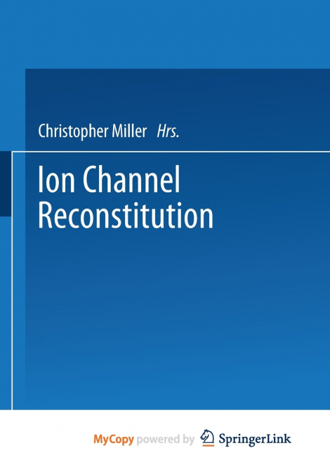 Ion Channel Reconstitution