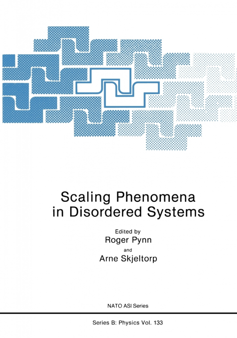 Scaling Phenomena in Disordered Systems