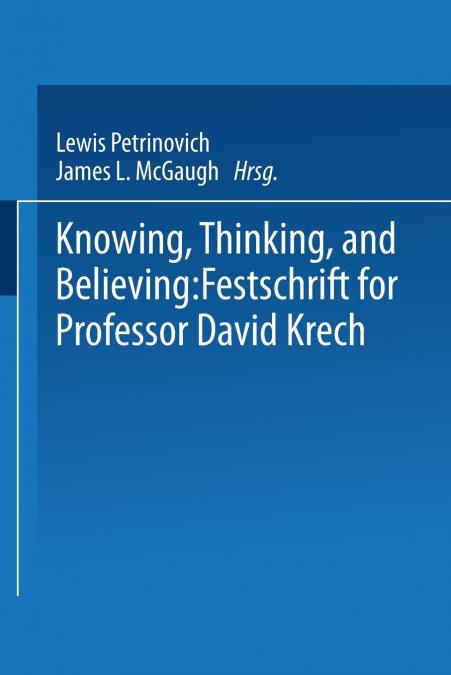 Knowing, Thinking, and Believing