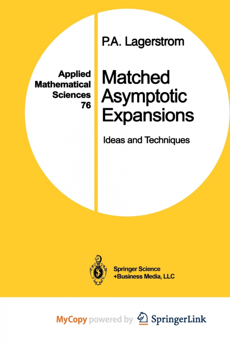 Matched Asymptotic Expansions