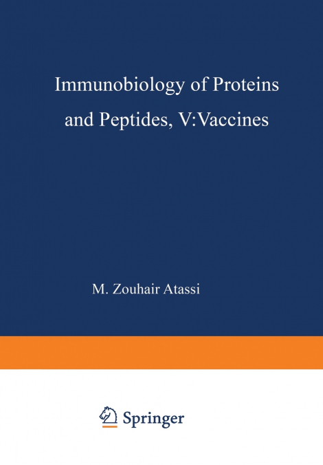 Immunobiology of Proteins and Peptides V