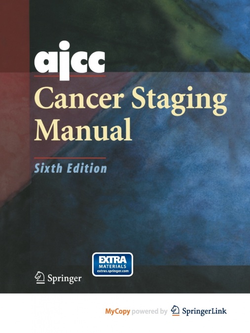 AJCC Cancer Staging Manual