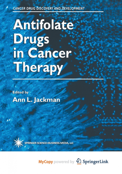 Antifolate Drugs in Cancer Therapy