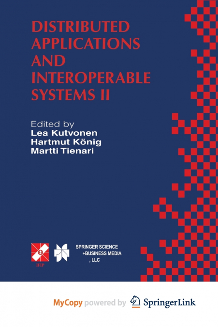 Distributed Applications and Interoperable Systems II