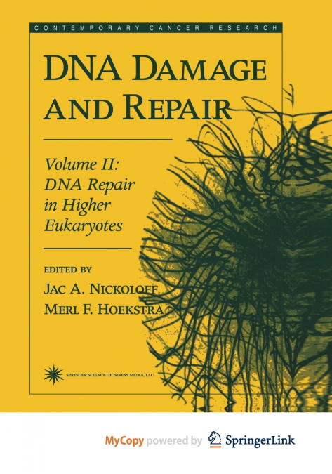 DNA Damage and Repair