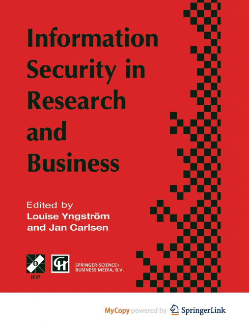 Information Security in Research and Business