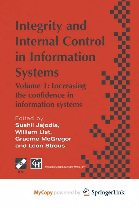 Integrity and Internal Control in Information Systems