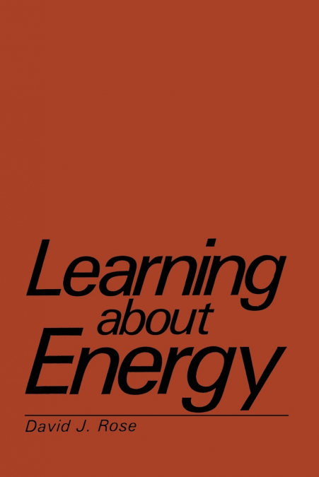 Learning about Energy