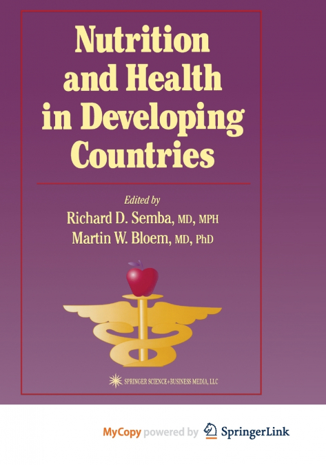 Nutrition and Health in Developing Countries