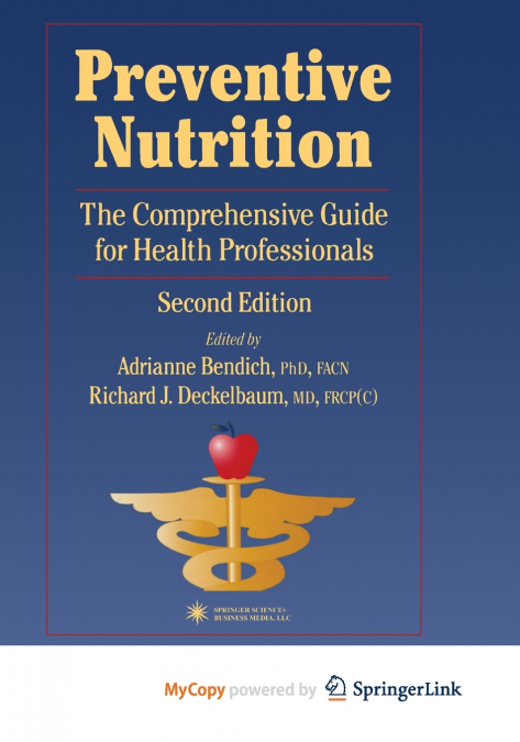 Preventive Nutrition