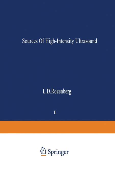 Sources of High-Intensity Ultrasound