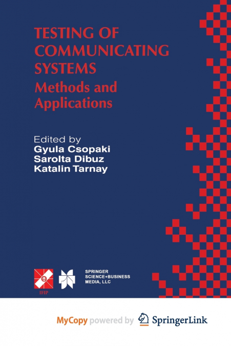 Testing of Communicating Systems