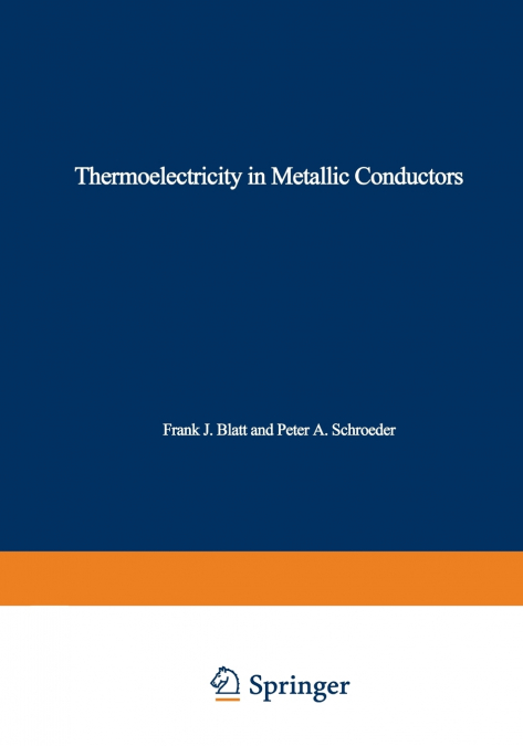 Thermoelectricity in Metallic Conductors