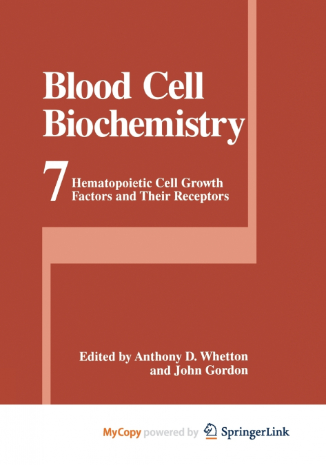 Blood Cell Biochemistry