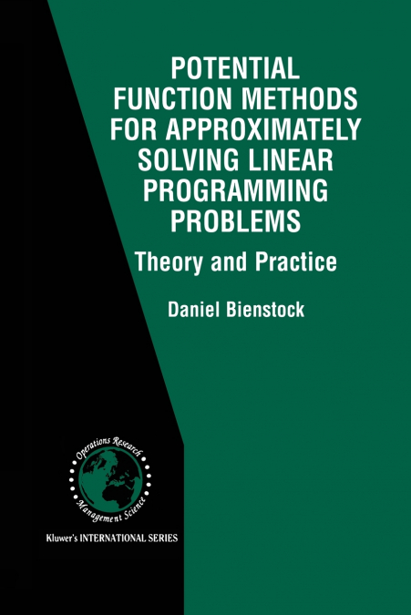 Potential Function Methods for Approximately Solving Linear Programming Problems