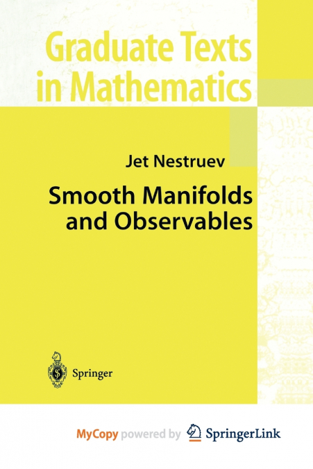 Smooth Manifolds and Observables