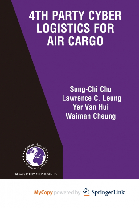 4th Party Cyber Logistics for Air Cargo