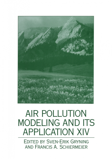 Air Pollution Modeling and its Application XIV