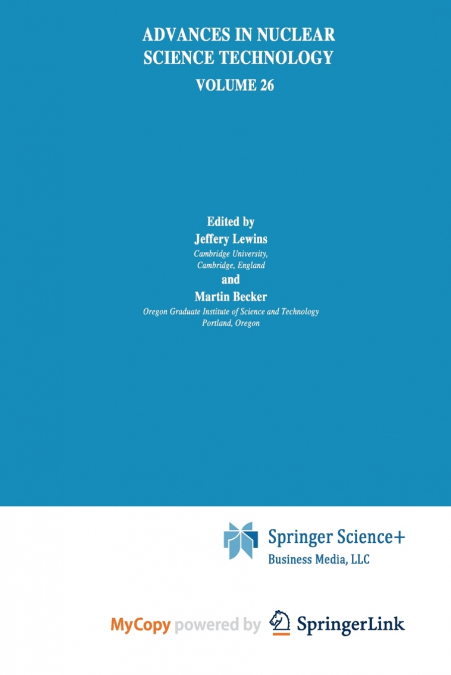 Advances in Nuclear Science and Technology