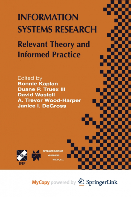 Information Systems Research