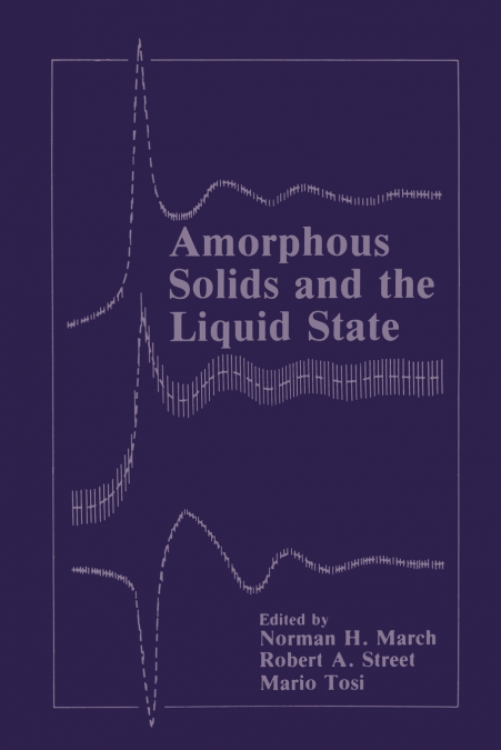 Amorphous Solids and the Liquid State