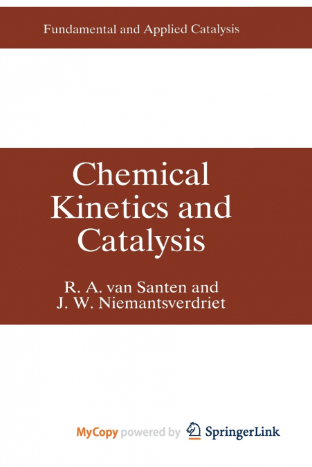 Chemical Kinetics and Catalysis