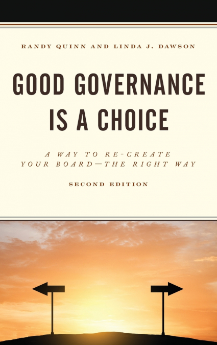 Good Governance is a Choice