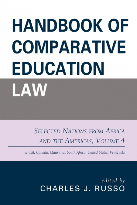 Handbook of Comparative Education Law