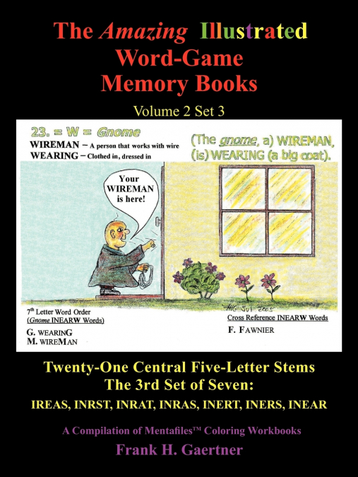 The Amazing Illustrated Word-Game Memory Books Volume 2 Set 3