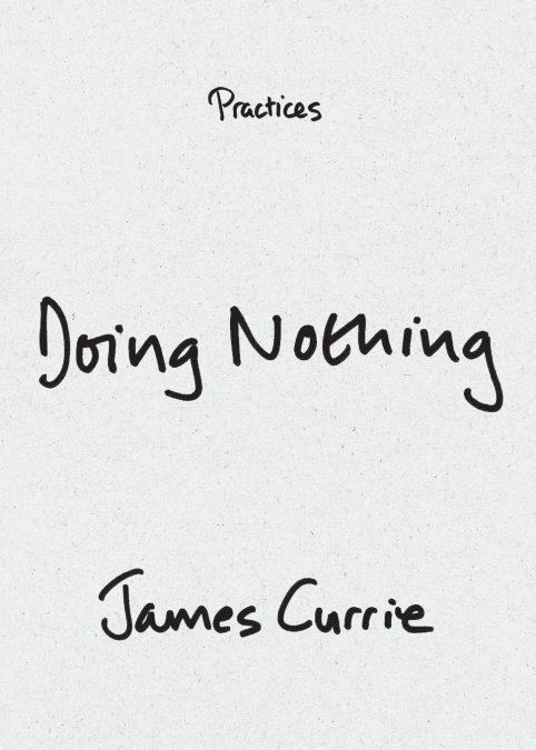Doing Nothing