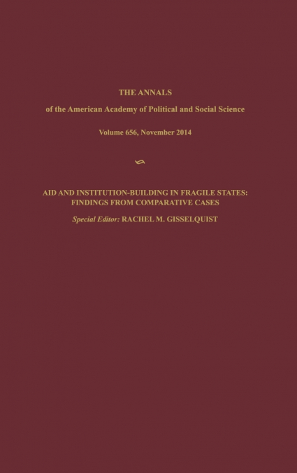 Aid and Institution-Building in Fragile States