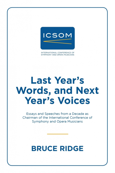 Last Year’s Words, and Next Year’s Voices