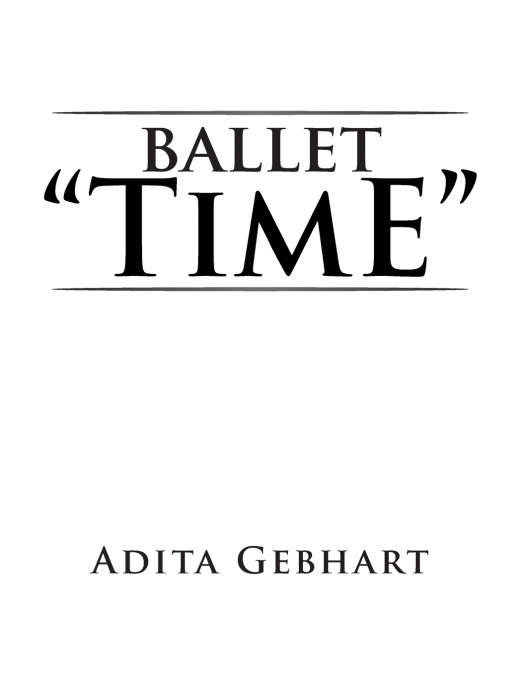 Ballet 'Time'
