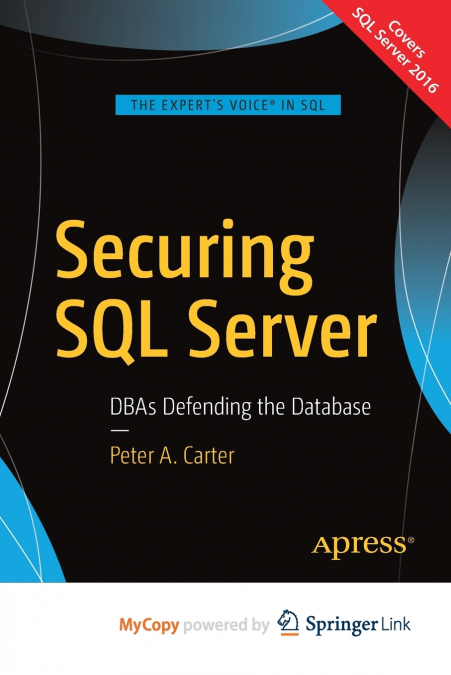 Securing SQL Server
