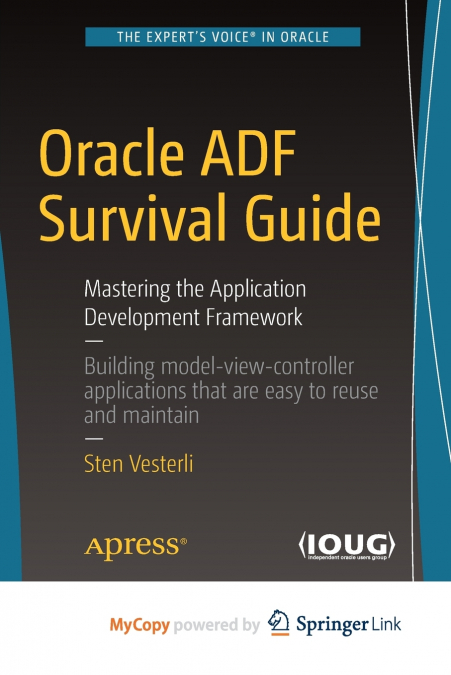 Oracle ADF Survival Guide