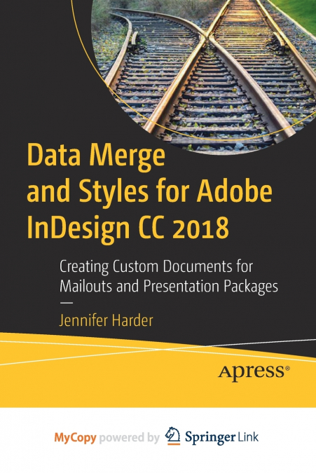 Data Merge and Styles for Adobe InDesign CC 2018