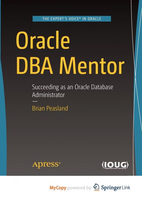 Oracle DBA Mentor