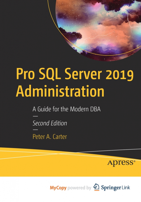 Pro SQL Server 2019 Administration
