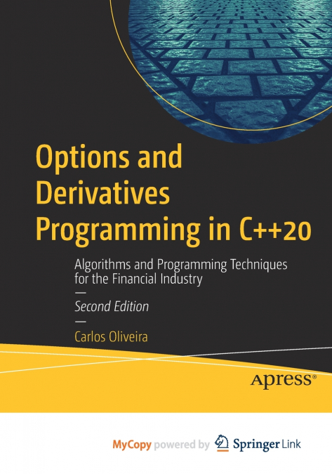 Options and Derivatives Programming in C++20